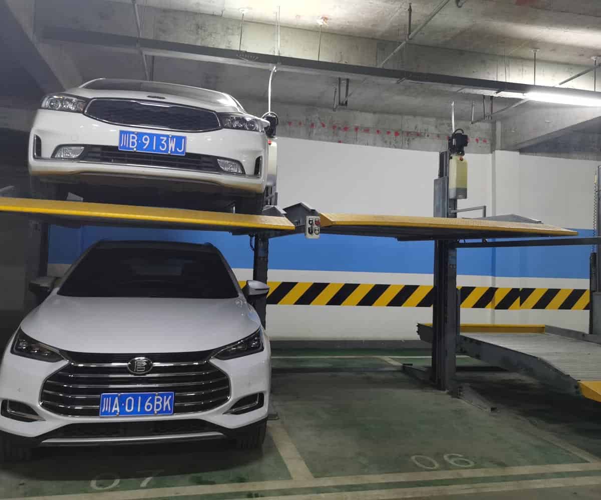 地下室二層升降式立體停車位